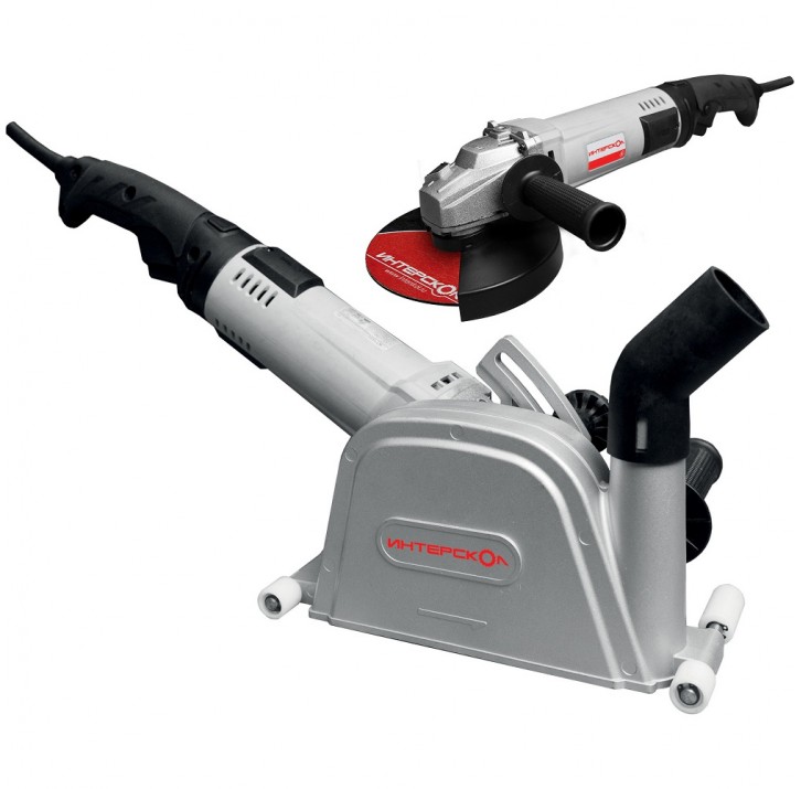 Бороздодел Интерскол ПД-150/1800Э + УШМ-180/1800Э 718.1.0.70 Бороздодел Интерскол ПД-150/1800Э + УШМ-180/1800Э 718.1.0.70