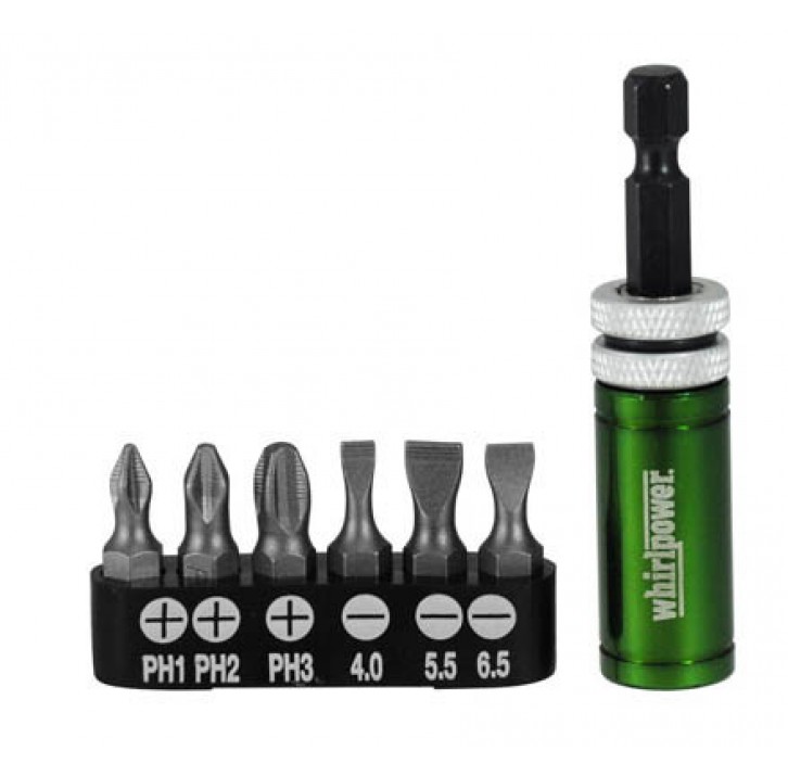 Держатель бит с ограничителем в наборе 7 пред. WP Держатель бит с ограничителем в наборе 7 пред. WP