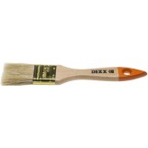 DEXX 38 мм, 1,5″ натуральная щетина, деревянная ручка, флейц..