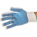 DEXX с ПВХ покрытием (облив ладони), х/б 7 класс, перчатки рабочие (114001)