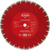 Диск алмазный ELITECH 400*25.4 мм сегмент   1110.007400
