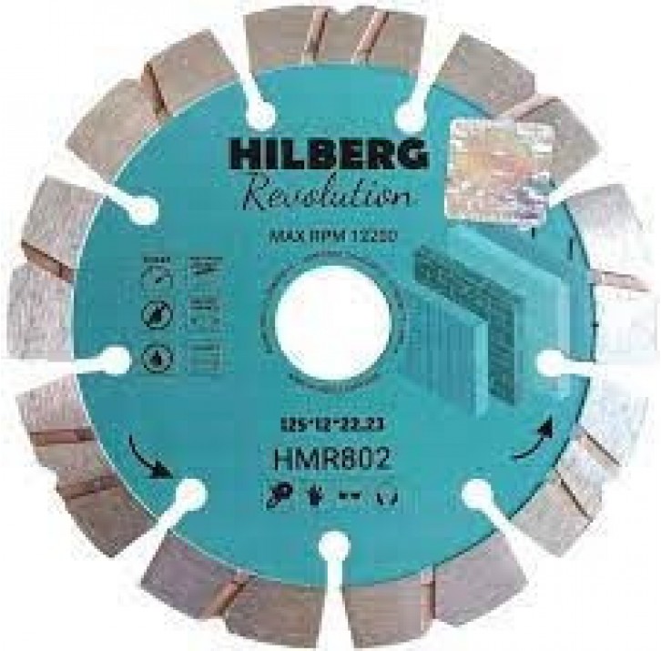 Диск алмазный отрезной 350*25,4*12 Hilberg Revolution Диск алмазный отрезной 350*25,4*12 Hilberg Revolution