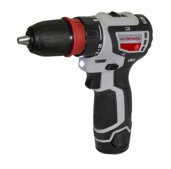 Дрель аккумуляторная Интерскол ДА-10/12В 36 КомбиМАКС (2 аккум. 12v 2Ah Li-Ion, сумка) Дрель аккумуляторная Интерскол ДА-10/12В 36 КомбиМАКС (2 аккум. 12v 2Ah Li-Ion, сумка)