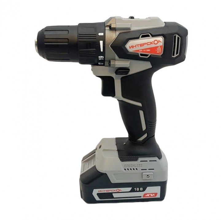 Дрель аккумуляторная Интерскол ДА-13/18 BK АПИ кейс 2,0Ач Дрель аккумуляторная Интерскол ДА-13/18 BK АПИ кейс 2,0Ач