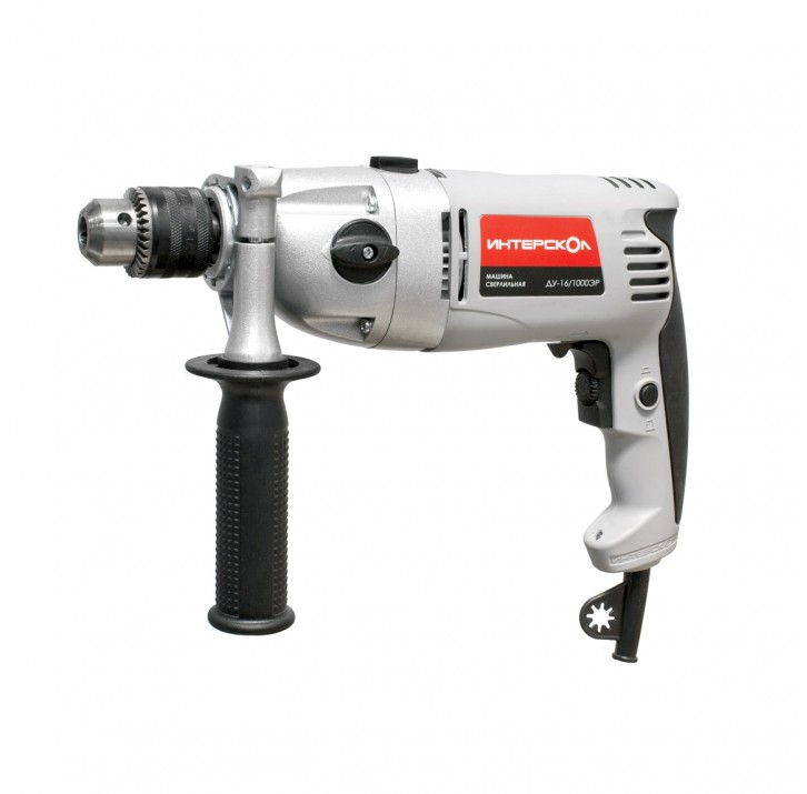 Дрель Интерскол ДУ-16/1000 ЭР Дрель Интерскол ДУ-16/1000 ЭР