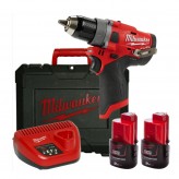Дрель Milwaukee M12 FDD-202X FUEL аккумуляторная   4933459816