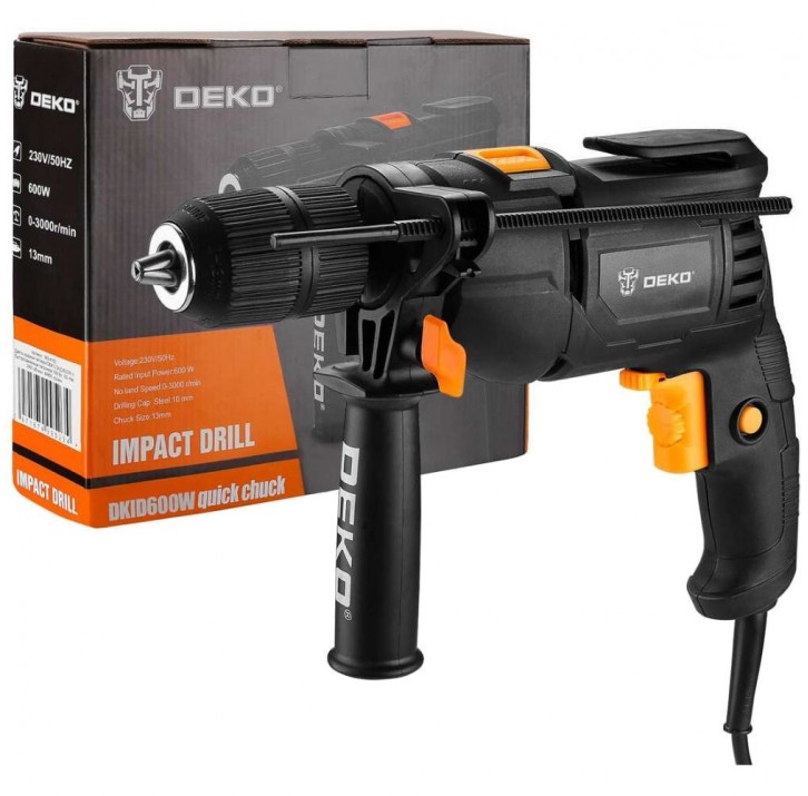 Дрель ударная DEKO DKID 600W 063-4162 Дрель ударная DEKO DKID 600W 063-4162