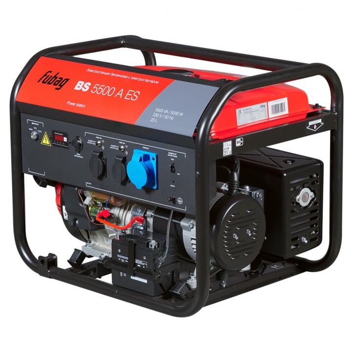 Электростанция Fubag BS 5500 A ES бензиновая 641691 Электростанция Fubag BS 5500 A ES бензиновая 641691