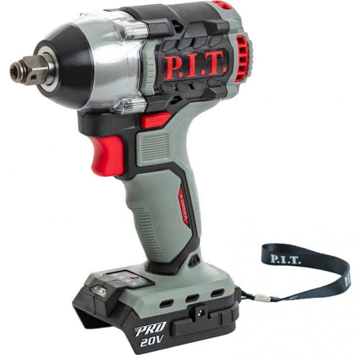 Гайковерт аккумуляторный P.I.T. PIW20H-300B SOLO Гайковерт аккумуляторный P.I.T. PIW20H-300B SOLO