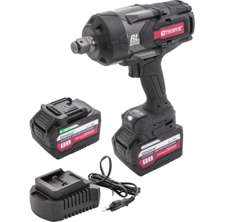 Гайковерт аккумуляторный THORVIK BBIW 342400 Гайковерт аккумуляторный THORVIK BBIW 342400
