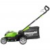 Газонокосилка GREENWORKS G40LM41 40 V колесная с АКБ 4 А*ч и ЗУ 2504707VB Газонокосилка GREENWORKS G40LM41 40 V колесная с АКБ 4 А*ч и ЗУ 2504707VB