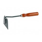 GRINDA 250 мм, прямое лезвие, углеродистая сталь, деревянная ручка, садовая мотыжка (8-421231)