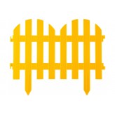 GRINDA Палисадник, размеры 28х300 см, желтый, декоративный з..