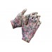 GRINDA прозрачное нитриловое покрытие, чёрные, размер S-M, садовые перчатки (11297-S)