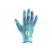 GRINDA прозрачное нитриловое покрытие, синие, размер S-M, садовые перчатки (11296-S)
