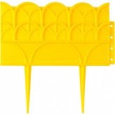 GRINDA размеры 14х310 см, для цветников, желтый, декоративны..
