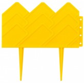 GRINDA размеры 14х310 см, для клумб, желтый, декоративный бо..