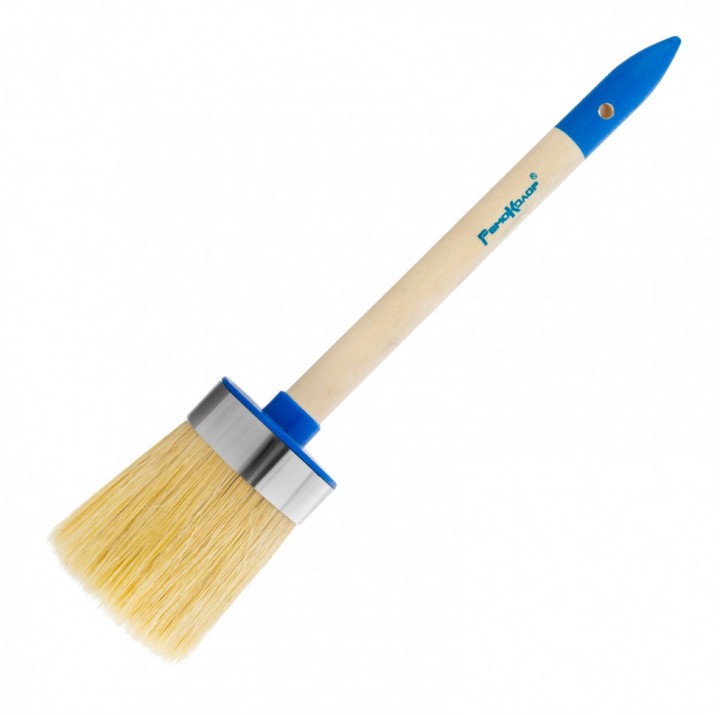 Кисть круглая металл. оправка, №10, диаметр 40 мм, (шт.) РемоКолор Professional Кисть круглая металл. оправка, №10, диаметр 40 мм, (шт.) РемоКолор Professional