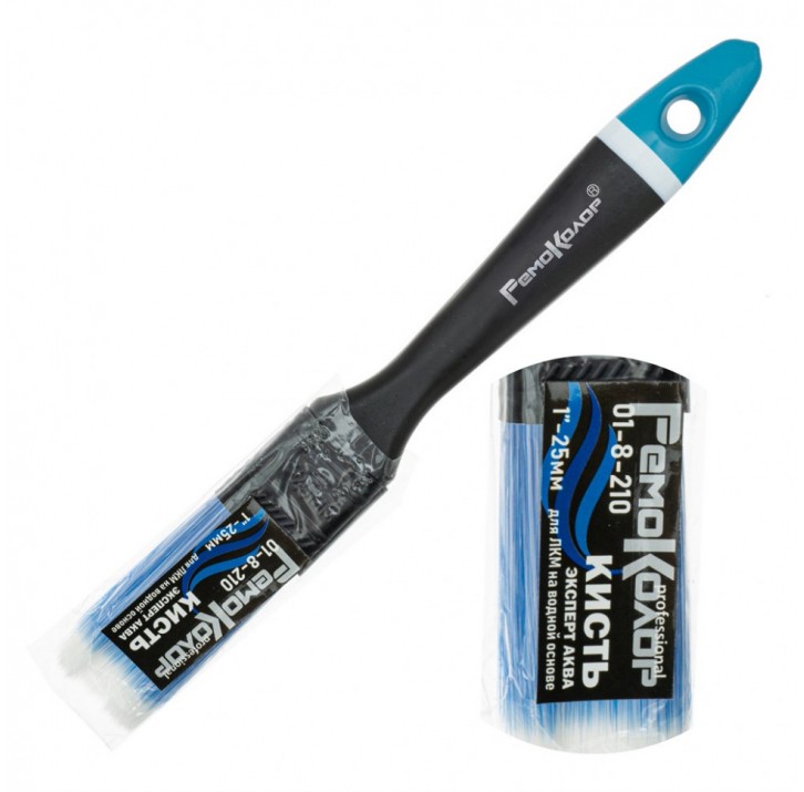 Кисть плоская "Олимп Аква", 2"-50мм РемоКолор Professional (12шт) Кисть плоская "Олимп Аква", 2"-50мм РемоКолор Professional (12шт)