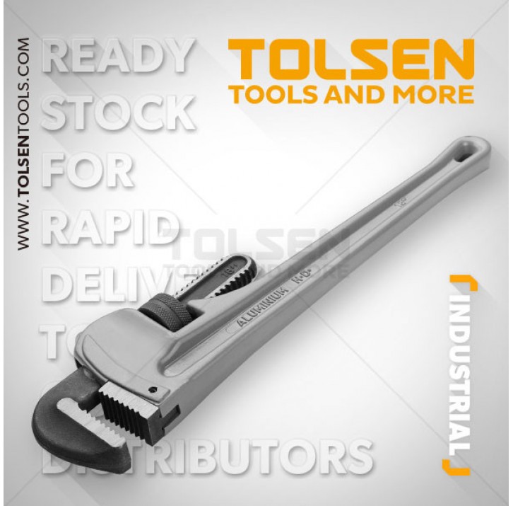 Ключ трубный рычажной Алюминиевый (INDUSTRIAL) 1200мм TOLSEN Ключ трубный рычажной Алюминиевый (INDUSTRIAL) 1200мм TOLSEN
