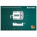 KRAFTOOL 150 мм, Станочные сверлильные тиски (32715-150)