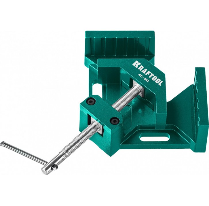 KRAFTOOL AC-80 глубина зажима 70 мм, Мощная алюминиевая угловая струбцина (32202) KRAFTOOL AC-80 глубина зажима 70 мм, Мощная алюминиевая угловая струбцина (32202)