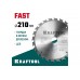 KRAFTOOL Fast 210х30мм 24Т, диск пильный по дереву