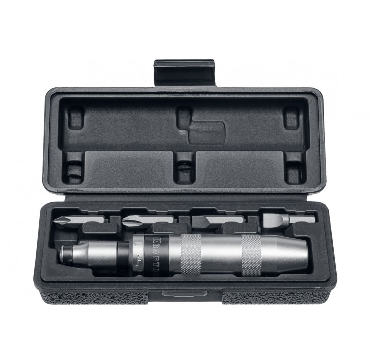 KRAFTOOL ID-6 6 предм., Ударно-поворотная отвертка (25555) KRAFTOOL ID-6 6 предм., Ударно-поворотная отвертка (25555)