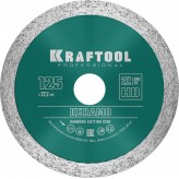KRAFTOOL KERAMO 125 мм (22.2 мм, 10х2.4 мм), Алмазный диск (..