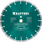 KRAFTOOL LASER- BETON 350 мм (25.4/20 мм, 10х3.2 мм), Алмазн..