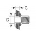 KRAFTOOL Nut-R М5, уменьш. бортик, резьбовые заклепки стальные с насечками, 1000 шт (311708-05)
