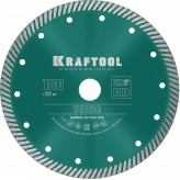 KRAFTOOL TURBO 180 мм (22.2 мм, 10х2.6 мм), Алмазный диск (3..