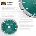 KRAFTOOL UNIVERSAL 150 мм (22.2 мм, 10х2.4мм), Алмазный диск (36680-150)