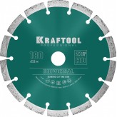 KRAFTOOL UNIVERSAL 180 мм (22.2 мм, 10х2.6мм), Алмазный диск..