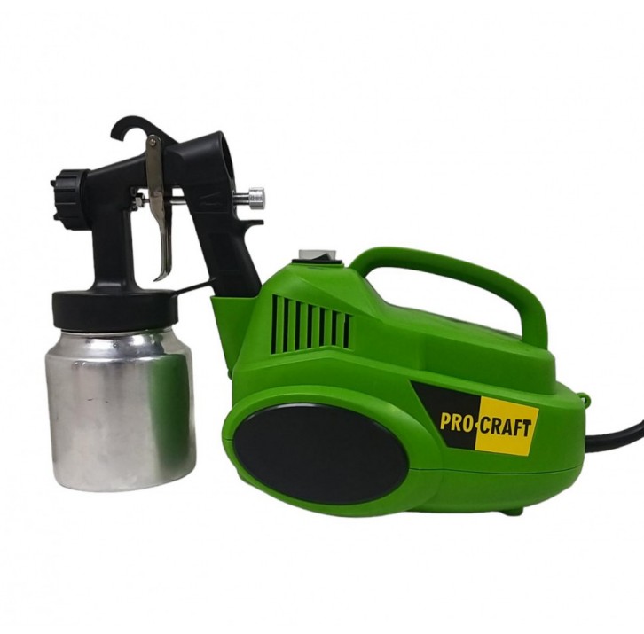 Краскопульт PSE600, бренд Procraft (220В, 30000об/мин, 1/1,8/2,5мм) Краскопульт PSE600, бренд Procraft (220В, 30000об/мин, 1/1,8/2,5мм)