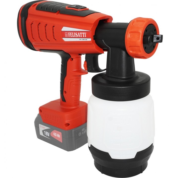 Краскораспылитель FELISATTI КР-18Л3 аккумуляторный 571.5.0.00 Краскораспылитель FELISATTI КР-18Л3 аккумуляторный 571.5.0.00