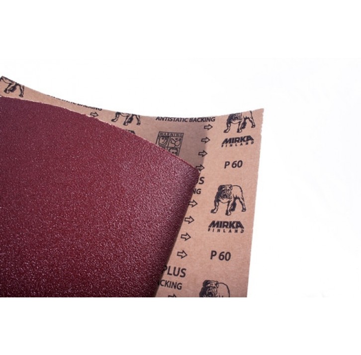 Лист шлифовальный на бумажной основе Mirka 230x280мм Р400 Лист шлифовальный на бумажной основе Mirka 230x280мм Р400