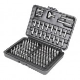 Набор бит  с адаптером, CrV, пласт. бокс, 100 предметов РемоКолор Professional