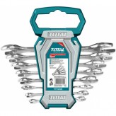Набор гаечных рожковых ключей 6-22мм/8шт TOTAL Набор гаечных рожковых ключей 6-22мм/8шт TOTAL