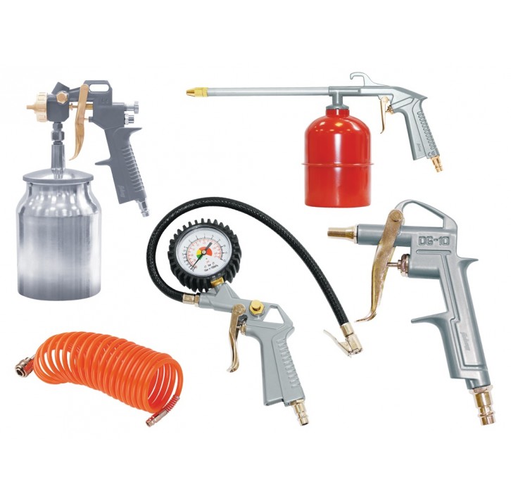 Набор на компрессор Fubag 5 предметов NP-102 (120102) Набор на компрессор Fubag 5 предметов NP-102 (120102)