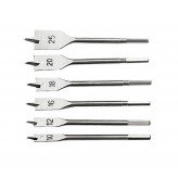 Набор перьевых сверл по дереву 10-25мм  "Практик"