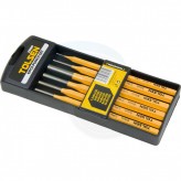 Набор пробойников 6 предметов зубило,керны,в пластиковом кей..