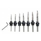 Набор сверел по дереву с Зенкером и ограничителем 7пред 3, 3..