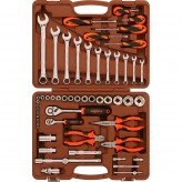Набор универсального инструмента OMBRA 1/4", 1/2"DR (55 предм.)   OMT55S