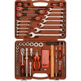 Набор универсального инструмента OMBRA 1/4", 1/2"DR (93 предм.)   OMT93S