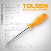 Отвертка серия  "YELLOW"  PH3*150 мм  TOLSEN (12/144шт)