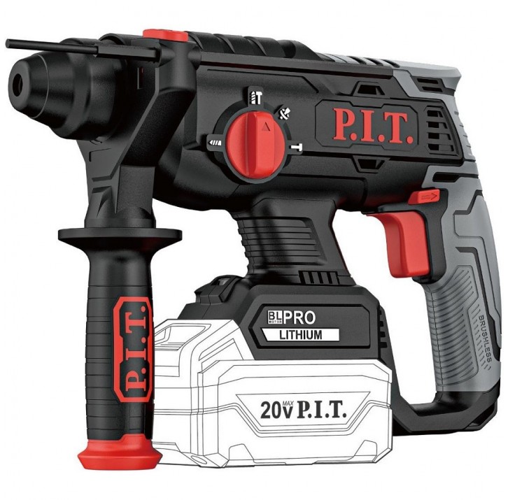 Перфоратор аккумуляторный P.I.T. PBH 20H-22B SOLO Перфоратор аккумуляторный P.I.T. PBH 20H-22B SOLO