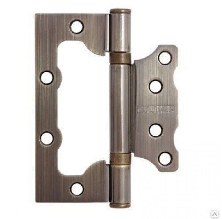 Петля накладная без врезки 100х75 2ВВ АС медь 2,5мм (50шт) 2шт Петля накладная без врезки 100х75 2ВВ АС медь 2,5мм (50шт) 2шт