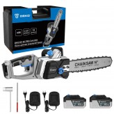 Пила цепная DEKO DKCHS 40 PRO аккумуляторная в кейсе   063-4357