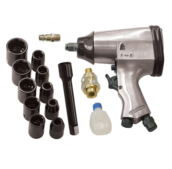 Пневмогайковерт Fubag PWS 312 1/2 кейс + набор 100102 Пневмогайковерт Fubag PWS 312 1/2 кейс + набор 100102